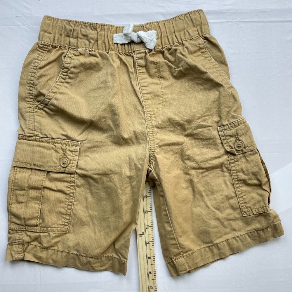 Lucky Brand Boys Khaki Cargo Shorts Small